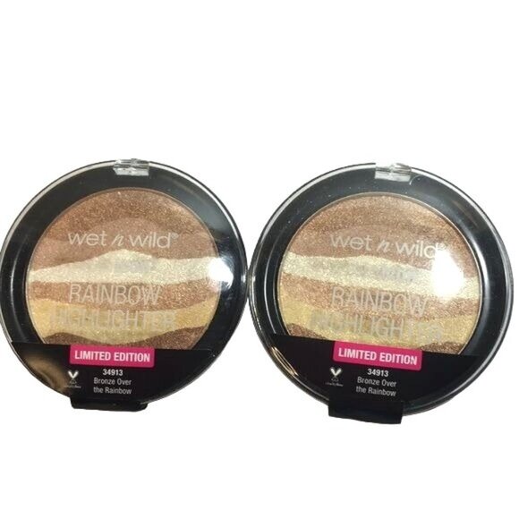 Wet n wild Color Icon Rainbow Highlighter Bronze Over the Rainbow 34913 Lot of 2 - Picture 1 of 5